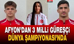 Afyon’dan 3 milli güreşçi Dünya Şampiyonası’nda mindere çıkacak