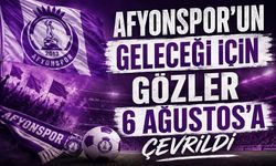 Afyonspor’un geleceği için gözler 6 Ağustos’a çevrildi