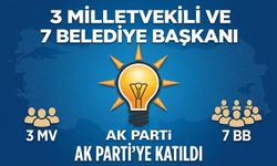 7 belediye başkanı daha AK Parti'de