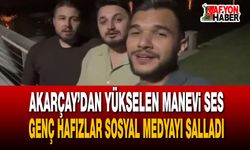 Akarçay’dan yükselen manevi ses: Genç hafızlar sosyal medyayı salladı