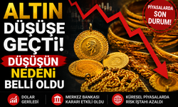 Altın düşüşe geçti: Düşüşün nedeni belli oldu