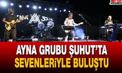 Ayna Grubu Şuhut’ta sevenleriyle buluştu