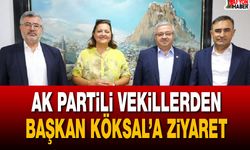 AK Partili Vekillerden Başkan Burcu Köksal'a Ziyaret