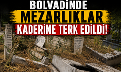 Bolvadin'de mezarlıklar kaderine terk edildi