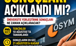 YKS Yerleştirme Sonuçları Açıklandı mı?