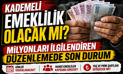 Kademeli emeklilik olacak mı?