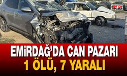 Emirdağ’da can pazarı: 1 ölü, 7 yaralı