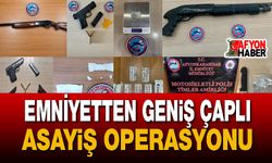 Emniyetten geniş çaplı asayiş operasyonu