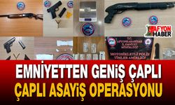 Emniyetten geniş çaplı asayiş operasyonu