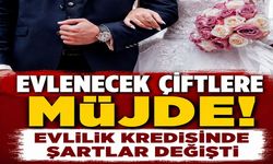Evlenecek çiftlere müjde! Evlilik kredisinde şartlar değişti