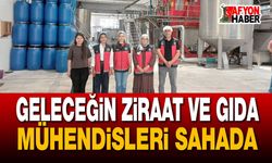 Geleceğin Ziraat ve Gıda Mühendisleri sahada