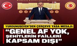 “Genel af yok, şehitlerin failleri kapsam dışı”