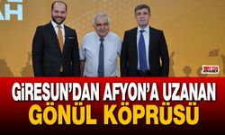 Giresun’dan Afyon’a uzanan gönül köprüsü