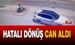 Hatalı dönüş can aldı