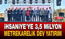 Bakan Kacır Afyon’da Müjdeyi Verdi