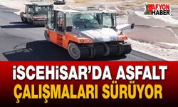 İscehisar’da asfalt çalışmaları sürüyor