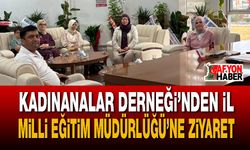 Kadınanalar Derneği’nden İl Millî Eğitim Müdürlüğü’ne Ziyaret