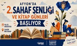 Afyon’da 2. sahaf şenliği ve kitap günleri başlıyor