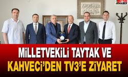 Milletvekili Taytak ve Başkan Kahveci’den TV3’e Ziyaret