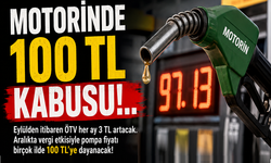 Motorinde 100 TL kabusu!..