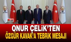 AK Parti Afyonkarahisar İl Başkanlığı yarışında ilk 3’te yer alan Onur Çelik’ten açıklama
