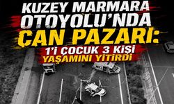 Otoyol ’da can pazarı! 1’i çocuk 3 kişi yaşamını yitirdi