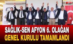 Sağlık-Sen Afyonkarahisar 6. Olağan Genel Kurulu Tamamlandı