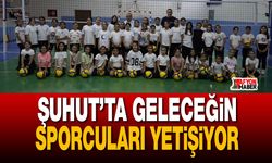 Şuhut’ta geleceğin sporcuları yetişiyor