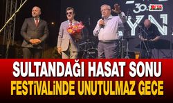 Sultandağı Hasat Sonu Festivalinde Unutulmaz Gece