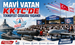 Mavi Vatan KKTC'de TEKNOFEST coşkusu yaşandı
