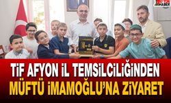 TİF Afyon İl Temsilciliğinden Müftü İmamoğlu’na ziyaret