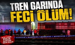 Tren garında feci ölüm!