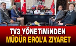 TV3 yönetiminden Emniyet Müdürü Erol’a ziyaret