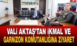 Vali Aktaş’tan İkmal ve Garnizon Komutanlığına ziyaret
