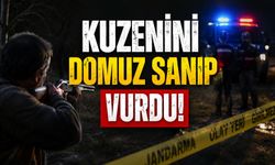 Kuzenini domuz sanıp vurdu!
