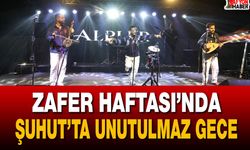 Zafer Haftası’nda Şuhut’ta unutulmaz gece