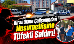 Kıraathane çalışanından husumetlisine tüfekli saldırı!