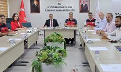 Afyon'da Kırsal Alanlar Kalkınma Projesi Toplantısı Yapıldı