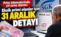 Prim ödemelerinde yıl sonu alarmı: Son tarih belli oldu!