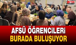 AFSÜ öğrencileri burada buluşuyor!