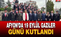 Afyon’da 19 Eylül Gaziler Günü kutlandı
