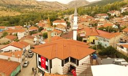 Afyon’da Başören Cami dualarla ibadete açıldı