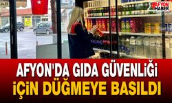Afyon'da gıda güvenliği için düğmeye basıldı