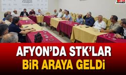 Afyon’da STK’lar bir araya geldi