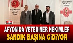 Afyon’da Veteriner Hekimler sandık başına gidiyor