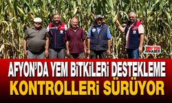 Afyon’da yem bitkileri destekleme kontrolleri sürüyor