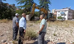 Afyonkarahisar İl Müftülüğü yeni hizmet binası temeli kazılıyor