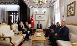 Afyon'da Bakanlık heyetinden Valiliğe ziyaret