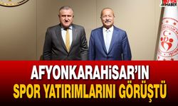 Afyonkarahisar’ın spor yatırımlarını görüştü