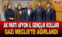 AK Parti Afyon İl Gençlik Kolları Gazi Meclis'te ağırlandı